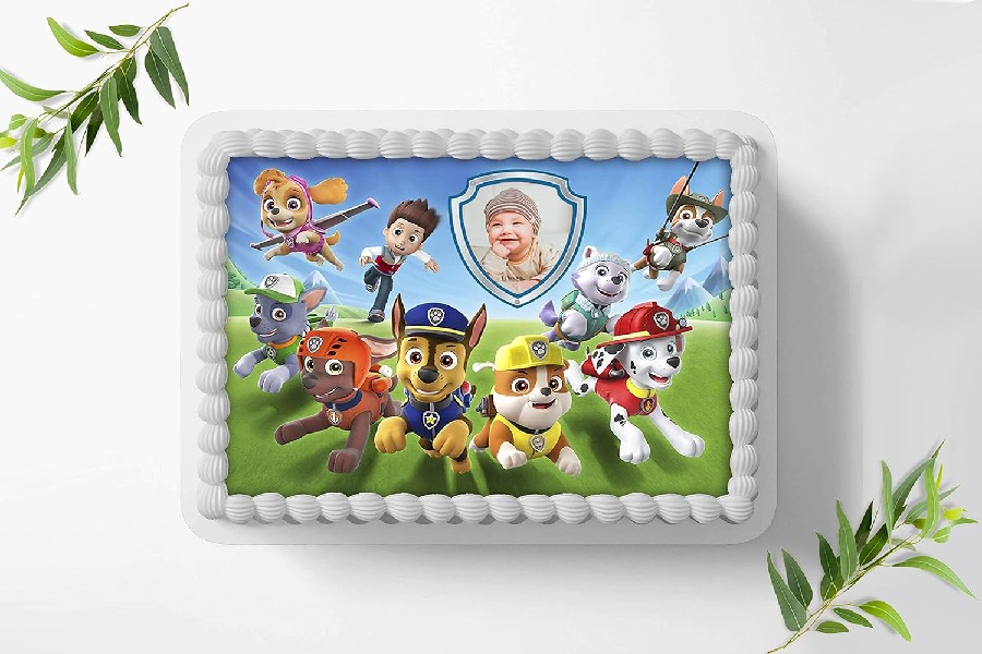 Paw Patrol Tortenaufleger A4