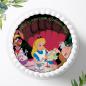 Preview: Alice im Wunderland Tortenaufleger Ø 20cm, 0024w