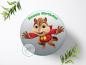 Preview: Alvin und die Chipmunks Tortenaufleger Ø 20cm, 0051w