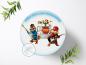 Preview: Alvin und die Chipmunks Tortenaufleger Ø 20cm, 0060w