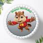 Preview: Alvin und die Chipmunks Tortenaufleger Ø 20cm, 0062w