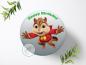Preview: Alvin und die Chipmunks Tortenaufleger Ø 20cm, 0062w
