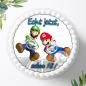 Preview: Super Mario Tortenaufleger Ø 20cm, 0072z