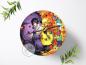 Preview: Naruto-and-Sasuke Tortenaufleger Ø 20cm, 0075z