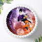 Preview: Naruto-and-Sasuke Tortenaufleger Ø 20cm, 0081z