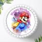 Preview: Super Mario Tortenaufleger Ø 20cm, 0099z