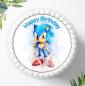 Preview: SONIC Tortenaufleger Ø 20cm, 0101z