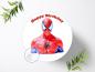 Preview: Spider Man Tortenaufleger Ø 20cm, 0138w