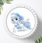 Preview: Disney Palace Pets mit Wunschname Tortenaufleger Ø 20cm, 0289z