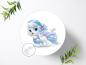 Preview: Disney Palace Pets mit Wunschname Tortenaufleger Ø 20cm, 0289z