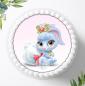 Preview: Disney Palace Pets mit Wunschname Tortenaufleger Ø 20cm, 0296z