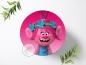 Preview: Trolls Tortenaufleger Ø 20cm, 0309w