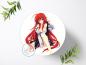 Preview: Anime Manga Tortenaufleger Ø 20cm, 0325w