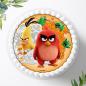 Preview: Angry Birds Tortenaufleger Ø 20cm, 0370w