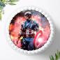 Preview: Captain America Tortenaufleger Ø 20cm, 0453w