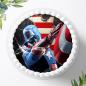 Preview: Captain America Tortenaufleger Ø 20cm, 0459w
