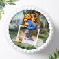 Preview: Winnie Pooh Tortenaufleger mit Wunschbild, Ø 20cm, 0465c