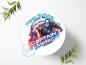 Preview: Captain America Tortenaufleger Ø 20cm, 0465w