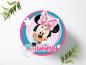 Preview: Minnie Maus Tortenaufleger Ø 20cm, 0496w