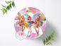 Preview: Winx Feen Elfen Tortenaufleger Ø 20cm, 0536w