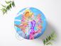 Preview: Winx Feen Elfen Tortenaufleger Ø 20cm, 0543w