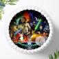 Preview: Star Wars Tortenaufleger mit Wunschname, Ø 20cm, 0743w