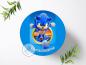 Preview: SONIC Tortenaufleger mit Wunschname, Ø 20cm, 0900z