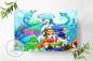Preview: Splatoon Tortenaufleger A4, 0950z