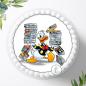 Preview: Donald Duck Tortenaufleger Ø 20cm, 1006