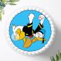 Preview: Donald Duck Tortenaufleger Ø 20cm, 1023