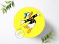 Preview: Donald Duck Tortenaufleger Ø 20cm, 1031