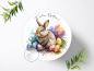 Preview: Ostern Tortenaufleger Ø 20cm, 1357z