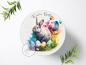 Preview: Ostern Tortenaufleger Ø 20cm, 1364z