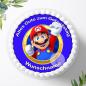 Preview: Super Mario Tortenaufleger mit Wunschname, Ø 20cm, 4012d