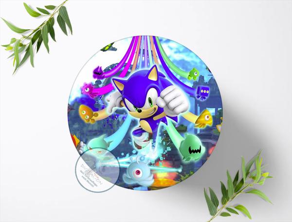 SONIC Tortenaufleger Ø 20cm, 0029z