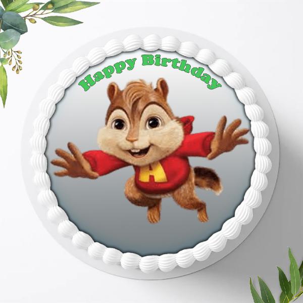 Alvin und die Chipmunks Tortenaufleger Ø 20cm, 0051w