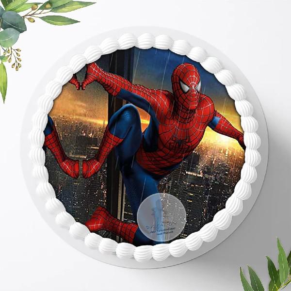 Spider Man Tortenaufleger Ø 20cm, 0113w1