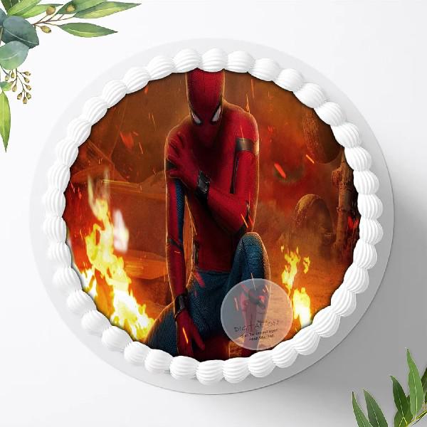 Spider Man Tortenaufleger Ø 20cm, 0118w