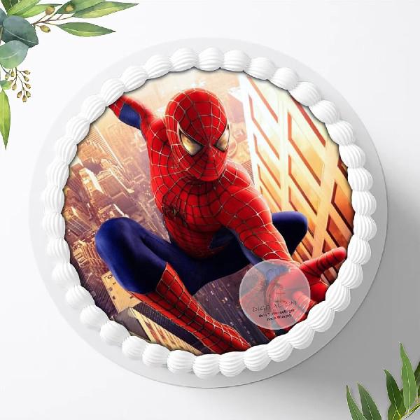 Spider Man Tortenaufleger Ø 20cm, 0121w
