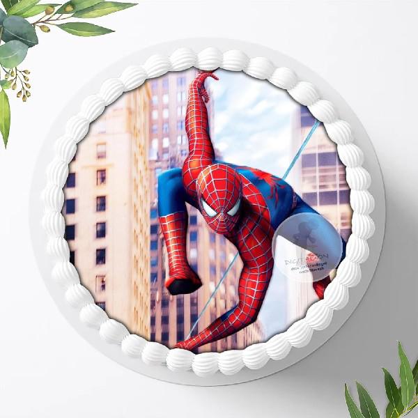 Spider Man Tortenaufleger Ø 20cm, 0122w