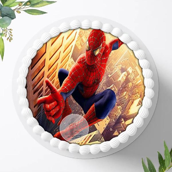 Spider Man Tortenaufleger Ø 20cm, 0132w