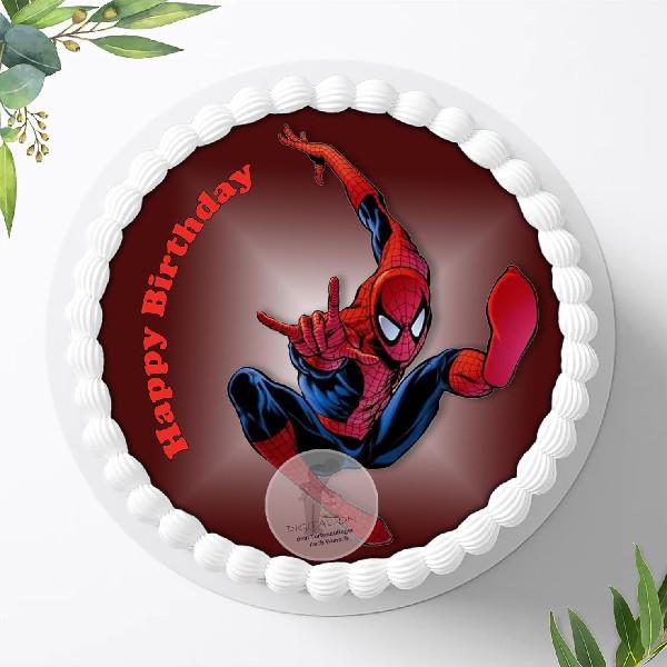 Spider Man Tortenaufleger Ø 20cm, 0141w