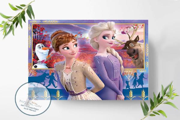 Frozen Die Eiskönigin Tortenaufleger Ø A4, 0168z