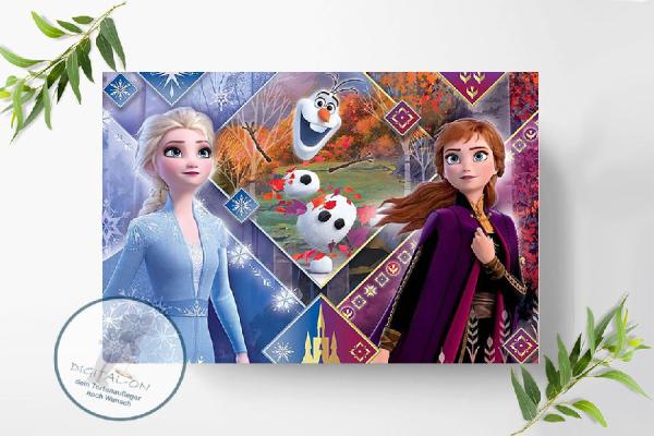 Frozen Die Eiskönigin Tortenaufleger Ø A4, 0169z