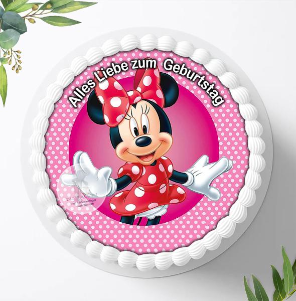 Minnie Maus Tortenaufleger Ø 20cm, 0222w