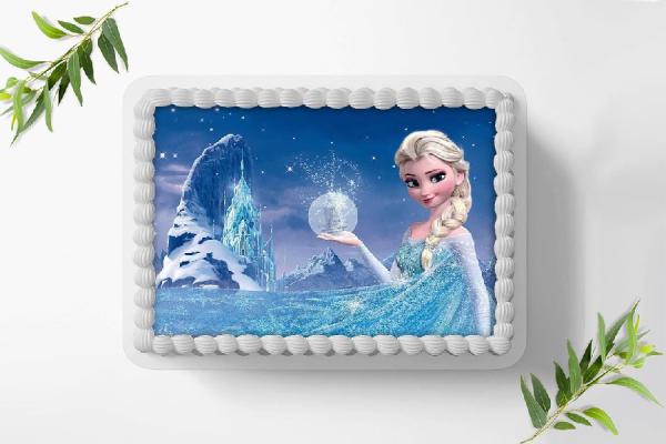 Frozen Die Eiskönigin Tortenaufleger Ø A4, 0264w