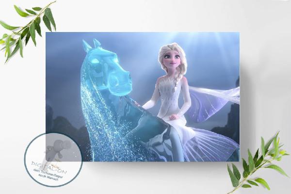Frozen Die Eiskönigin Tortenaufleger Ø A4, 0271w
