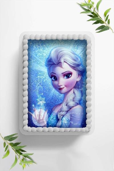 Frozen Die Eiskönigin Tortenaufleger Ø A4, 0277w