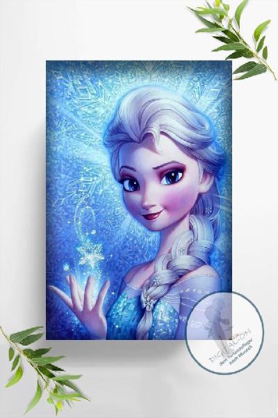 Frozen Die Eiskönigin Tortenaufleger Ø A4, 0277w