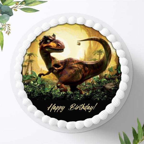 Dinosaurier Tortenaufleger Ø 20cm, 0279c
